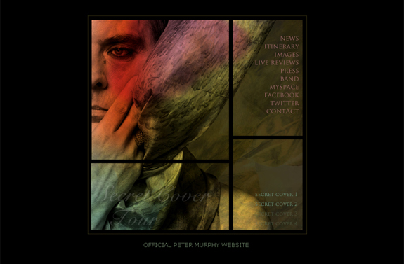 Peter Murphy Secret Tour Screen Shot